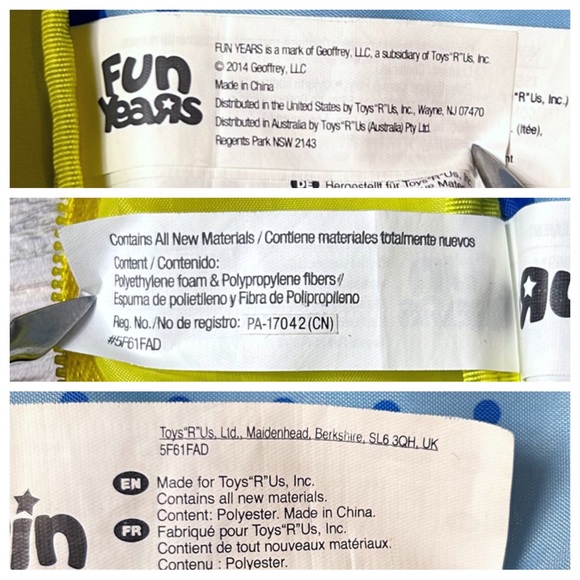 Toys R Us Fun Years Backpack - Picture 8 of 10